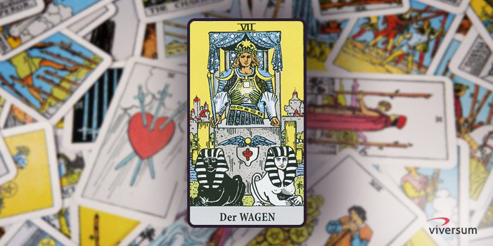 Tarotkarte der Wagen